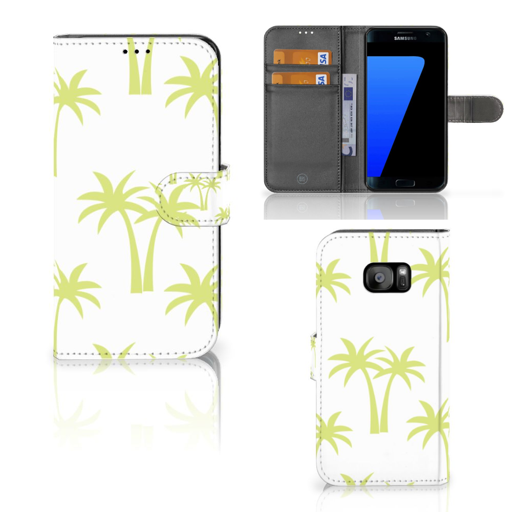 Samsung Galaxy S7 Edge Hoesje Palmtrees