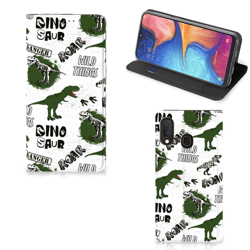 Hoesje maken voor Samsung Galaxy A20e Dinosaurus - B2C Telecom