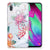 Samsung Galaxy A40 TPU Hoesje Bird Flowers