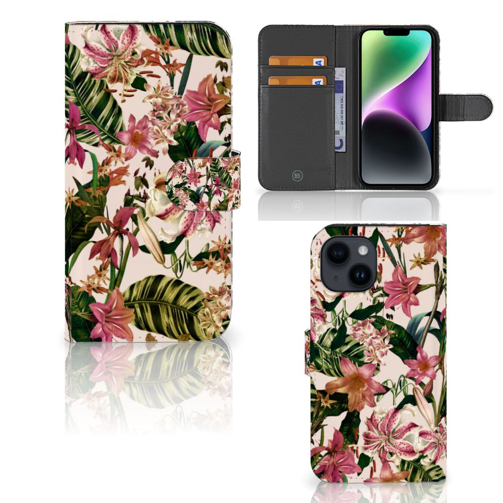 iPhone 15 Hoesje Flowers