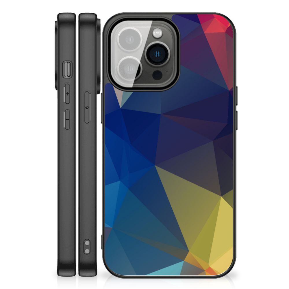 iPhone 13 Pro Max Backcover Polygon Dark B2C Telecom