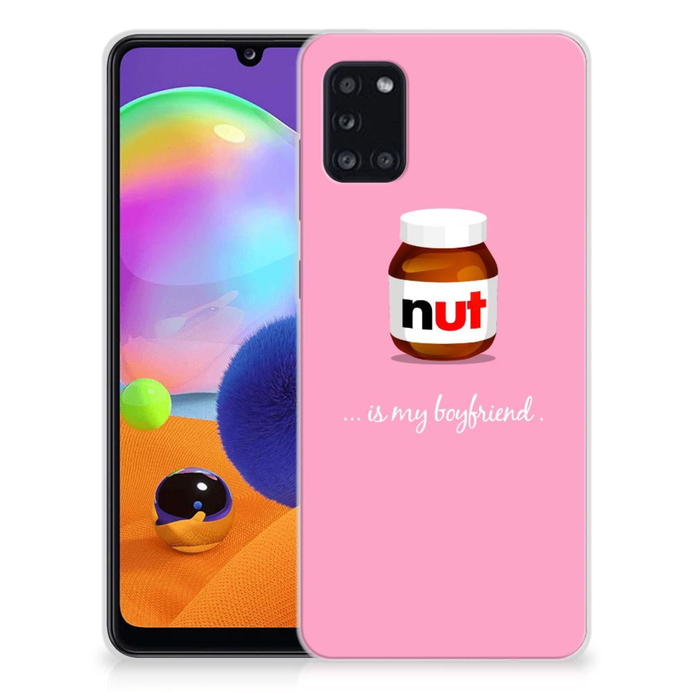 Samsung Galaxy A31 Siliconen Case Nut Boyfriend