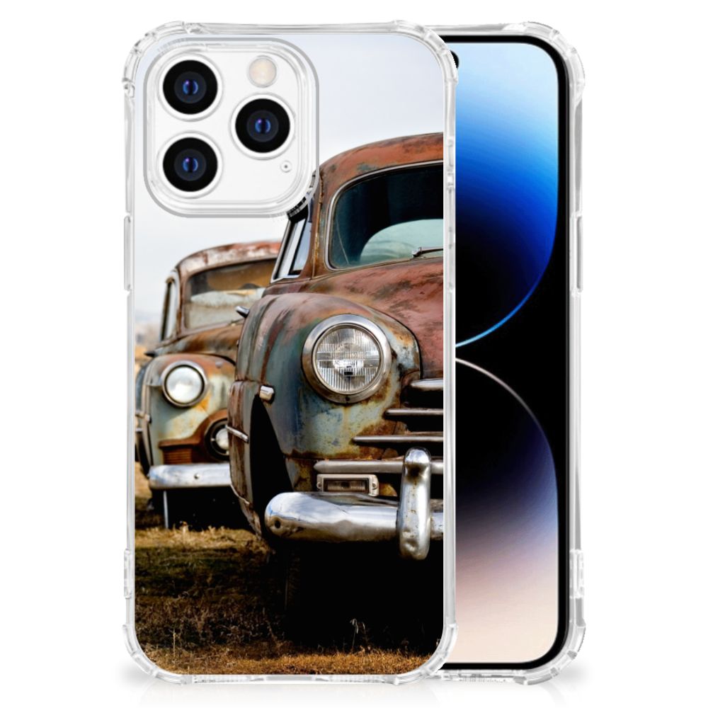 iPhone 14 Pro Anti-shock Hoesje met foto Vintage Auto B2C Telecom