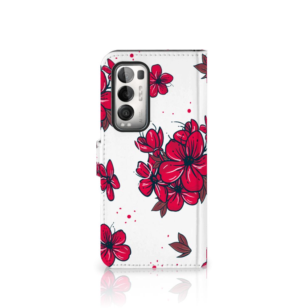 OPPO Find X3 Neo 5G Hoesje Blossom Red