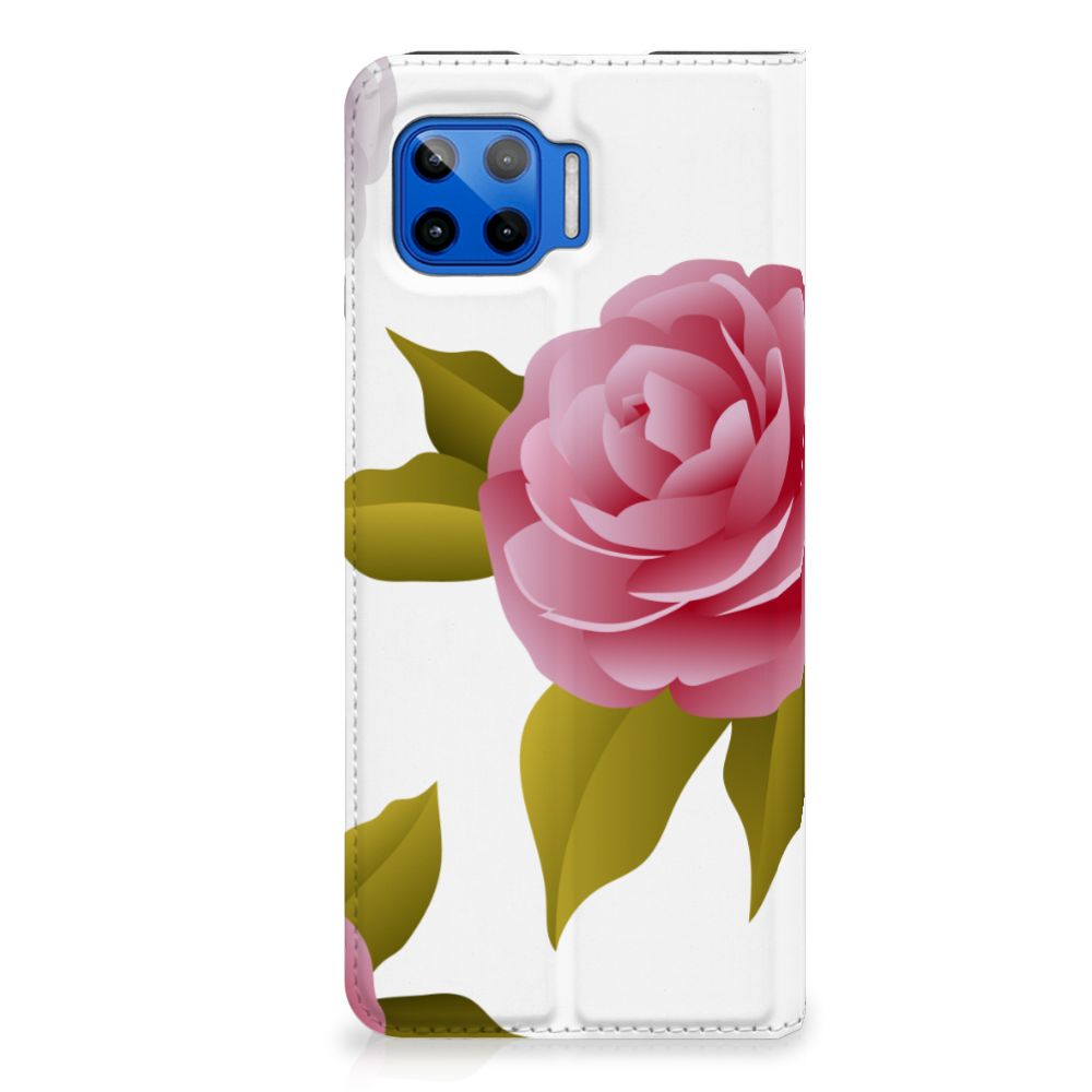 Motorola Moto G 5G Plus Smart Cover Roses - B2C Telecom