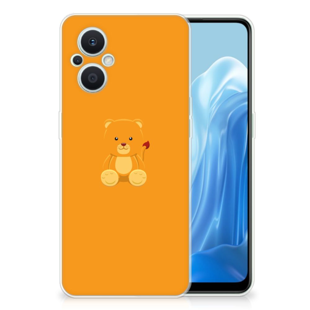OPPO Reno8 Lite Telefoonhoesje met Naam Baby Beer B2C Telecom