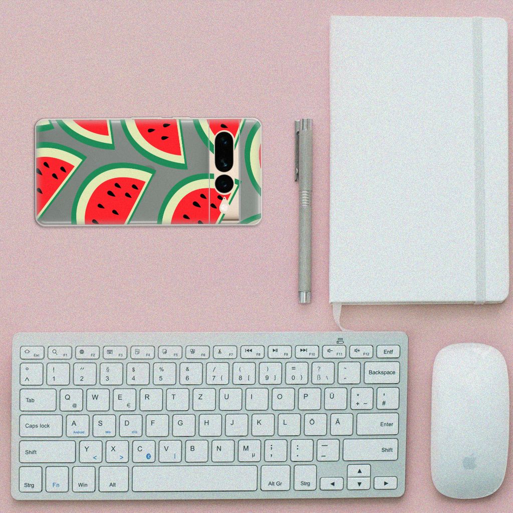 Google Pixel 7 Pro Siliconen Case Watermelons