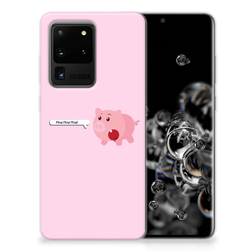 Samsung Galaxy S20 Ultra Telefoonhoesje met Naam Pig Mud B2C Telecom