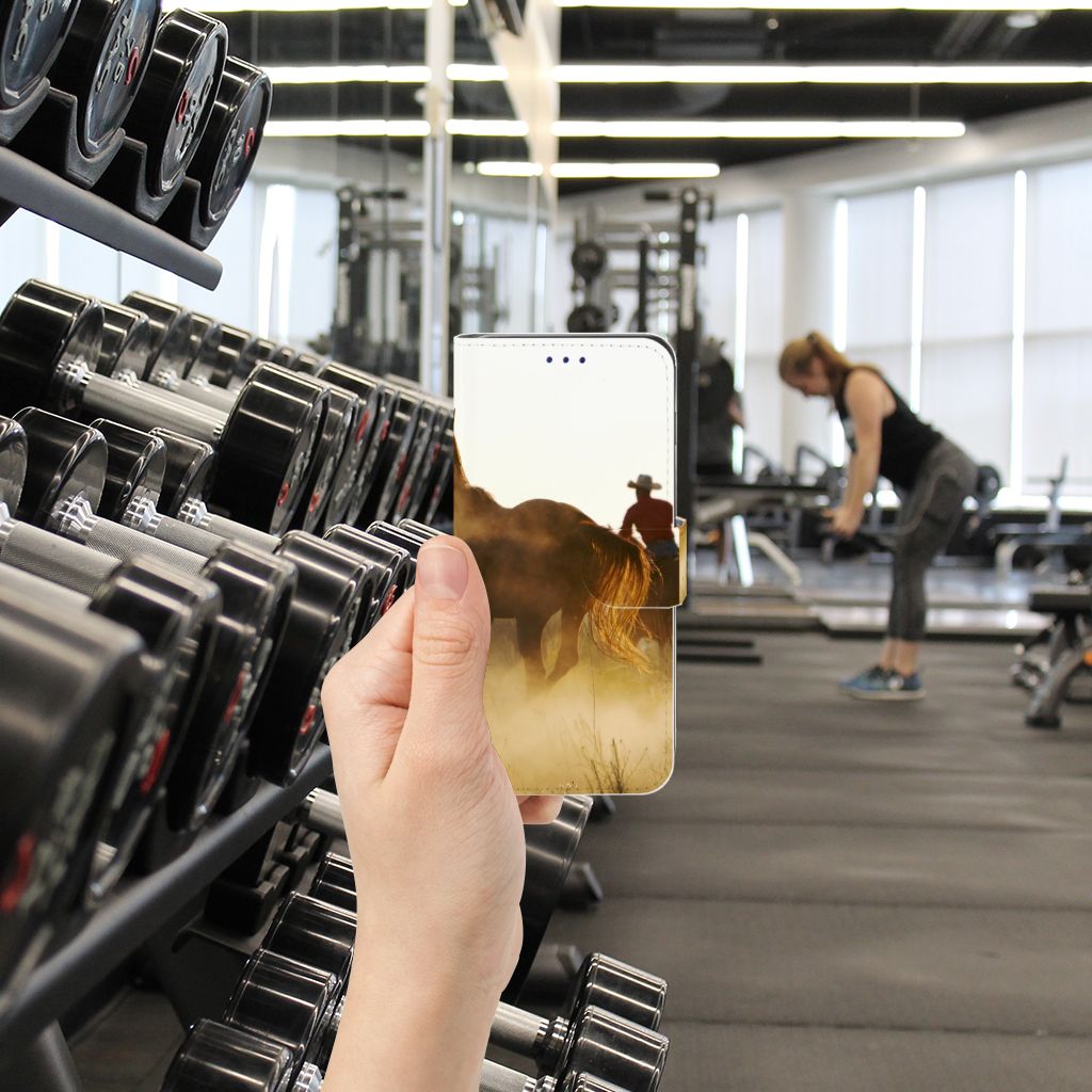 Samsung Galaxy S10 Telefoonhoesje met Pasjes Design Cowboy