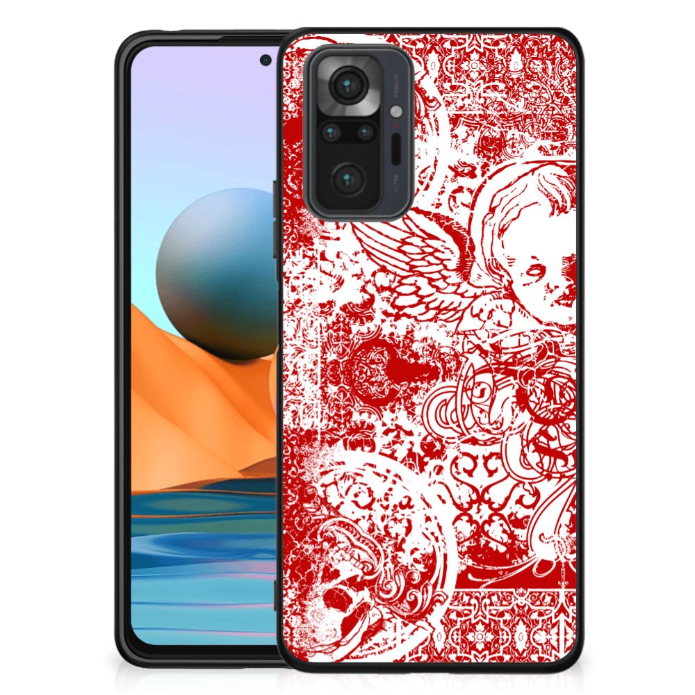 Telefoonhoesje Xiaomi Redmi Note 10 Pro Angel Skull Rood B2C Telecom