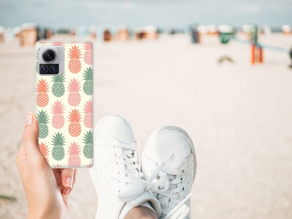 Motorola Moto X30 Pro Siliconen Case Ananas B2C Telecom