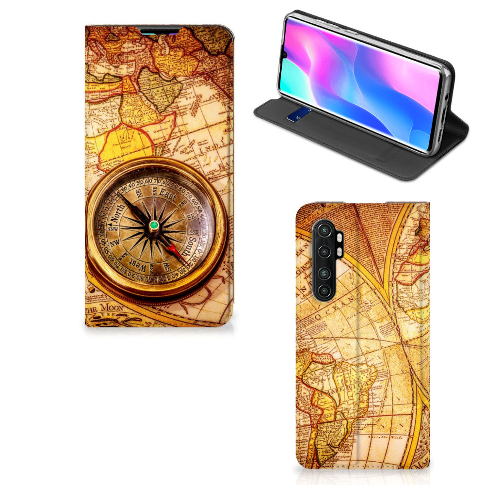 Xiaomi Mi Note 10 Lite Book Cover Kompas