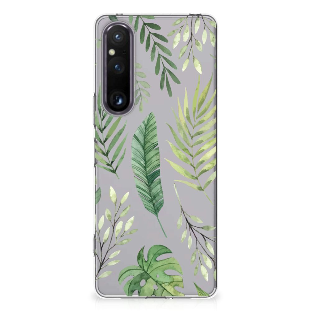 Sony Xperia 1 V TPU Case Leaves