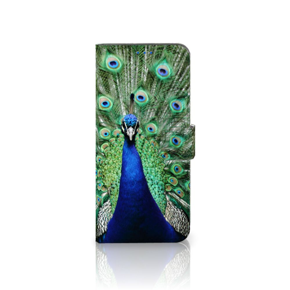 OPPO Reno 6 Pro Plus 5G Telefoonhoesje met Pasjes Pauw