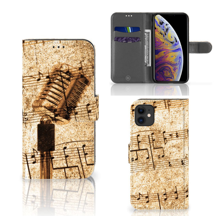 Apple iPhone 11 Telefoonhoesje met foto Bladmuziek