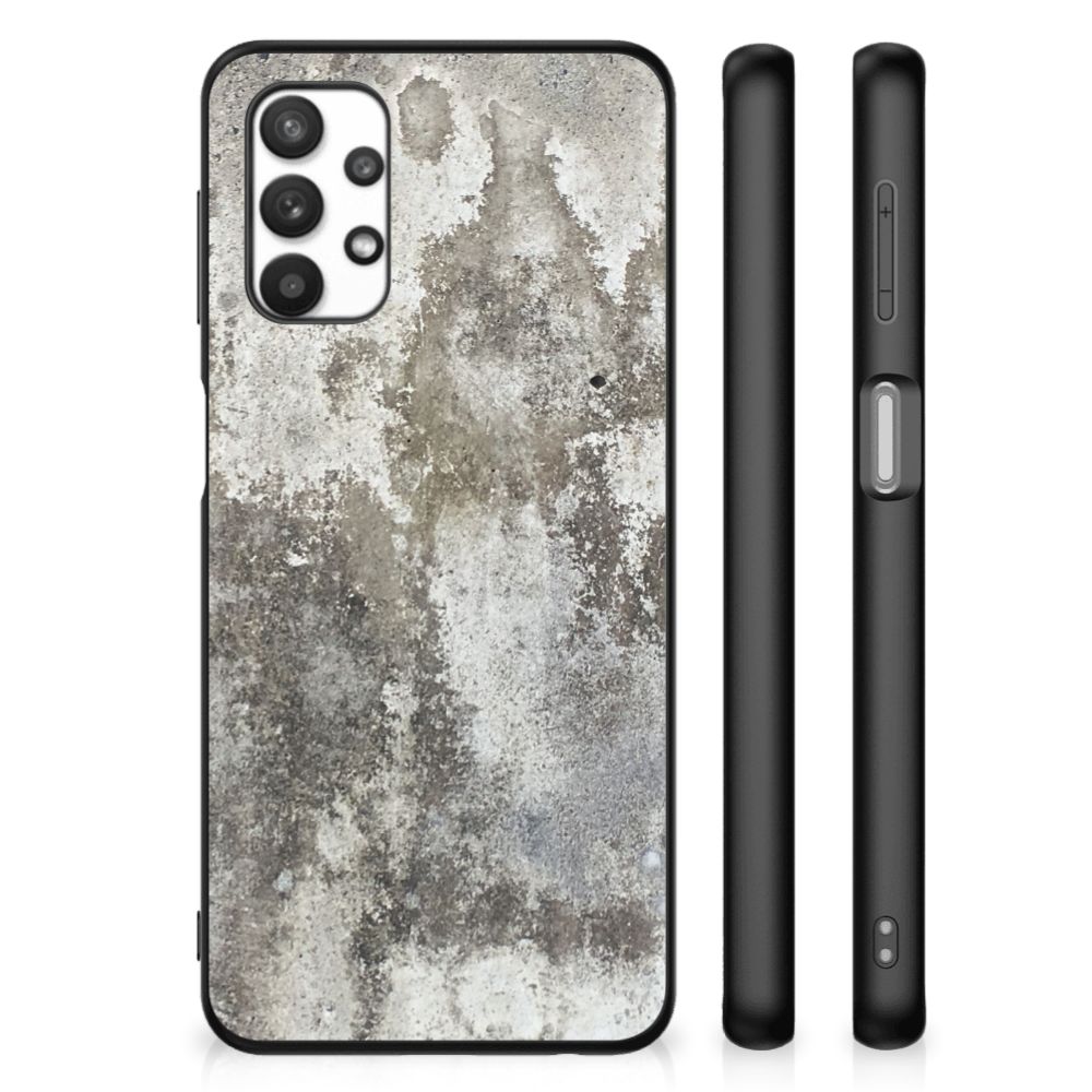Samsung Galaxy A32 5G Marmeren Print Telefoonhoesje Beton Print B2C Telecom
