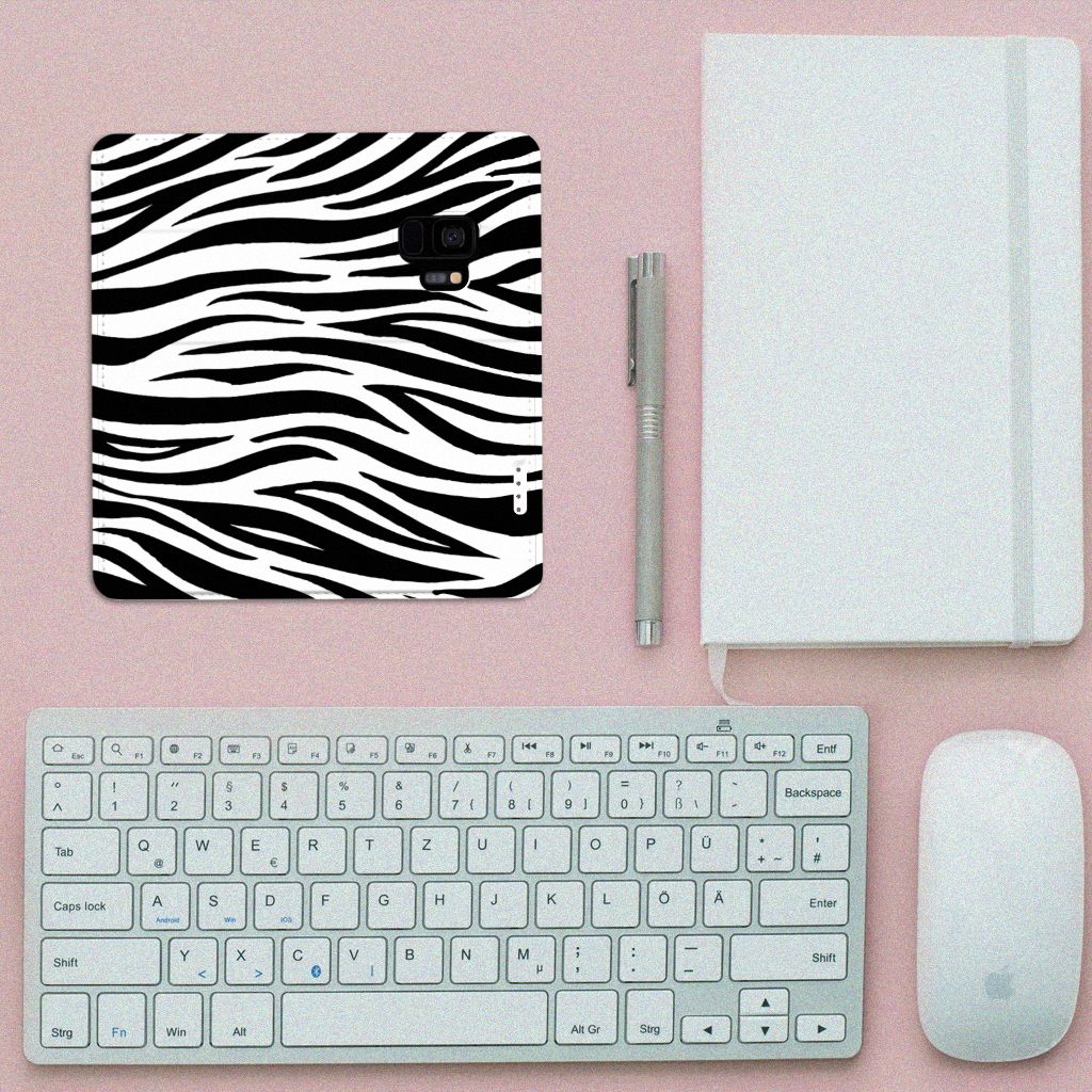 Samsung Galaxy S9 Hoesje maken Zebra