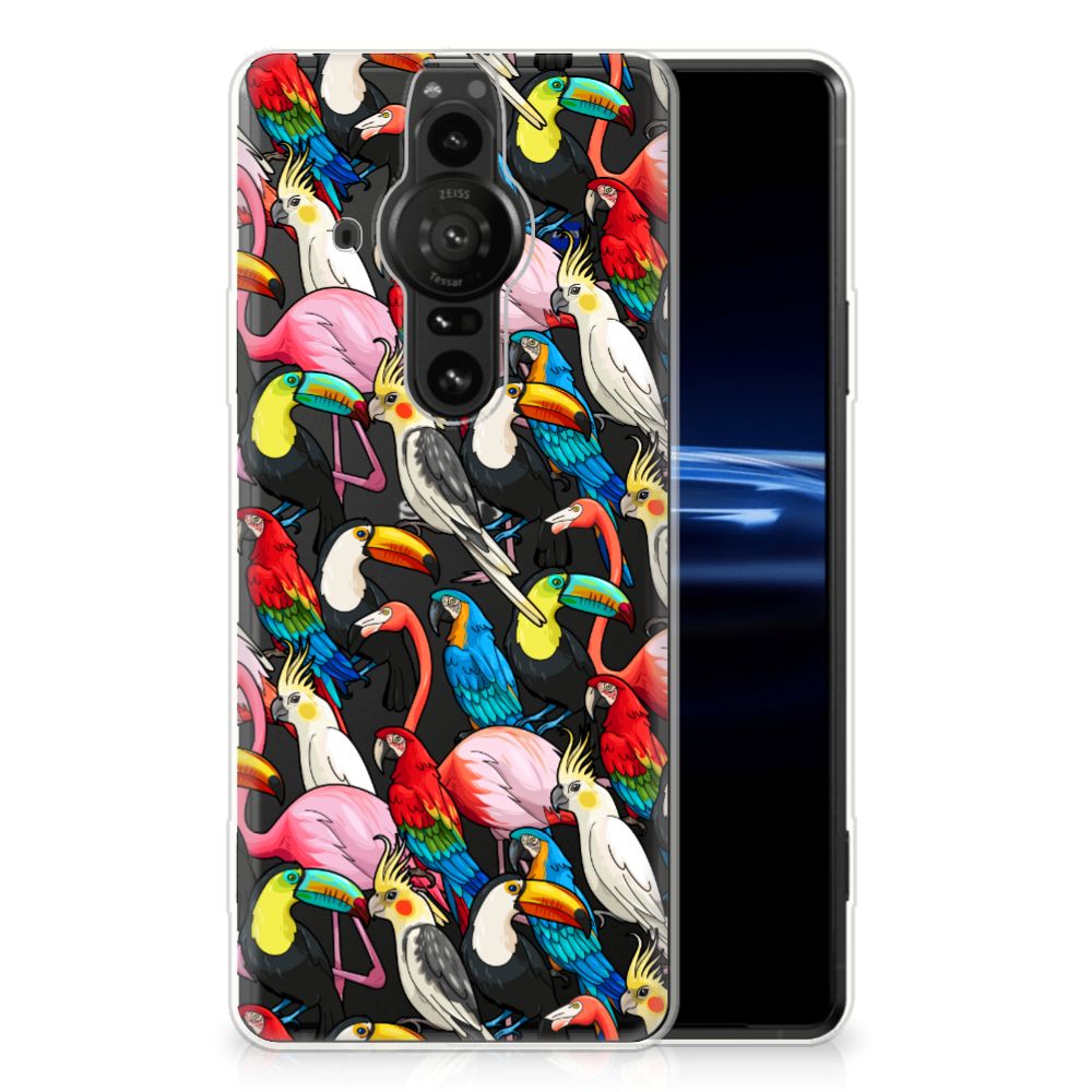 Sony Xperia Pro-I TPU Hoesje Birds B2C Telecom