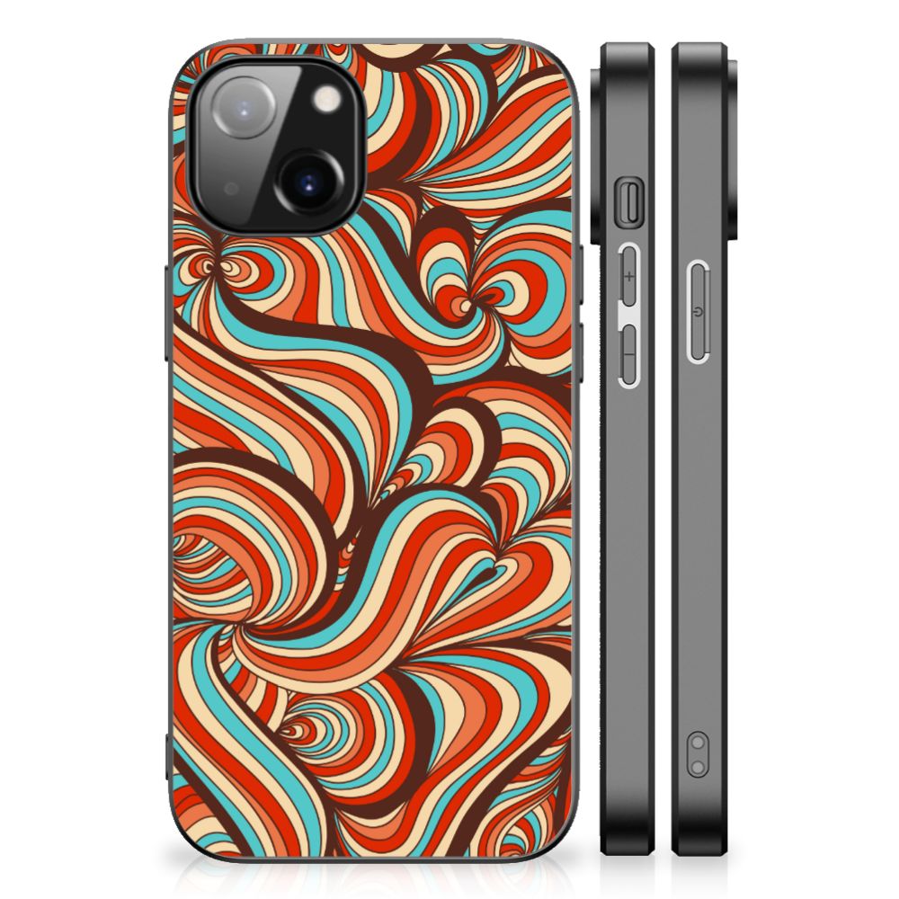 Apple iPhone 13/14 Leuk Telefoonhoesje Retro