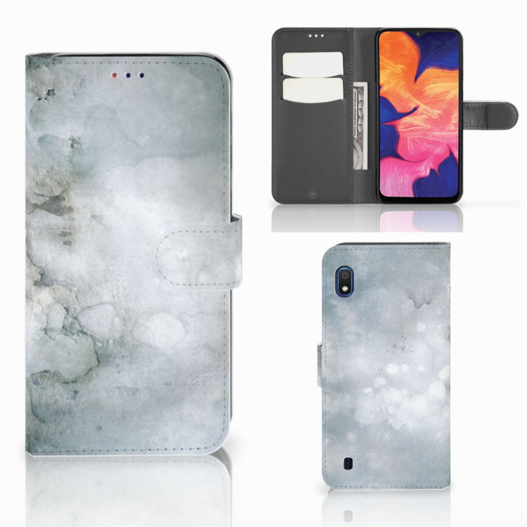 Hoesje Samsung Galaxy A10 Painting Grey
