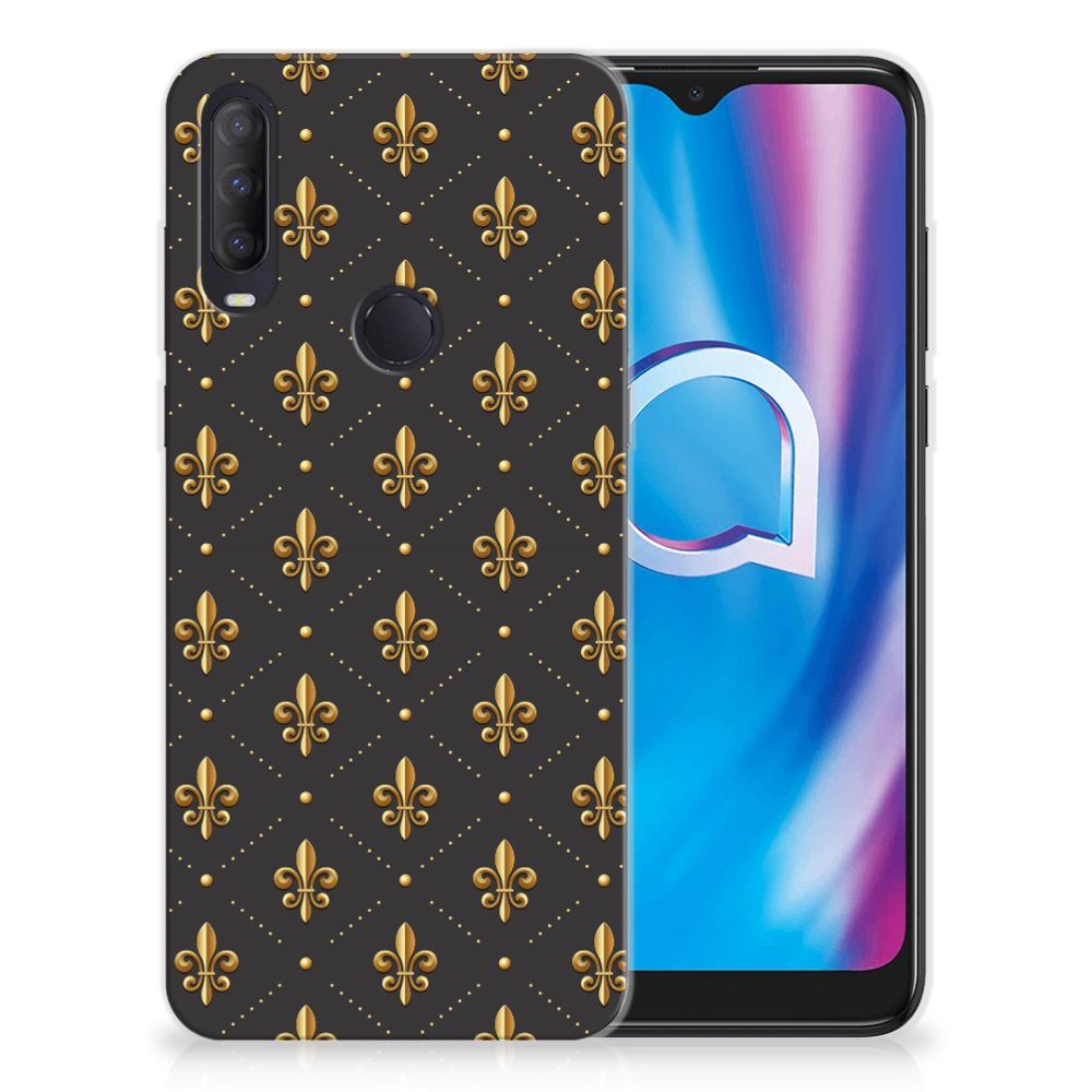 Alcatel 1S (2020) TPU bumper Franse Lelie B2C Telecom