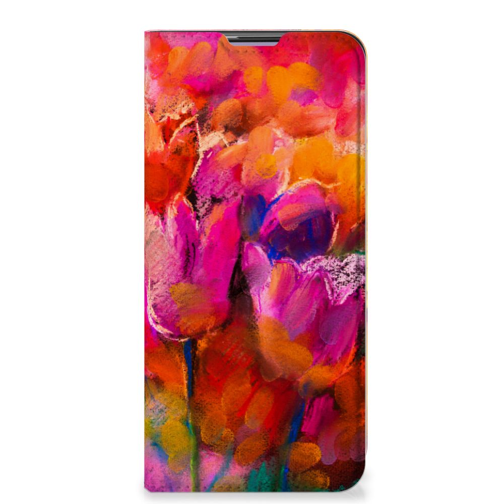 Bookcase OnePlus Nord CE 5G Tulips - B2C Telecom