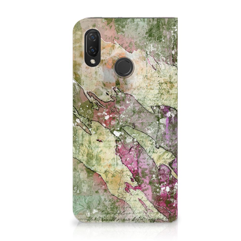 Bookcase Huawei P Smart Plus Letter Painting