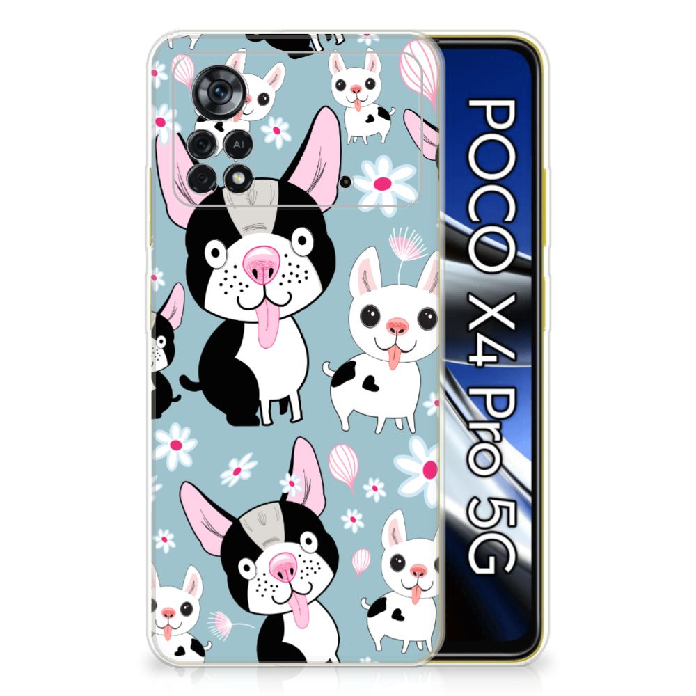 Xiaomi Poco X4 Pro 5G TPU Hoesje Hondjes B2C Telecom