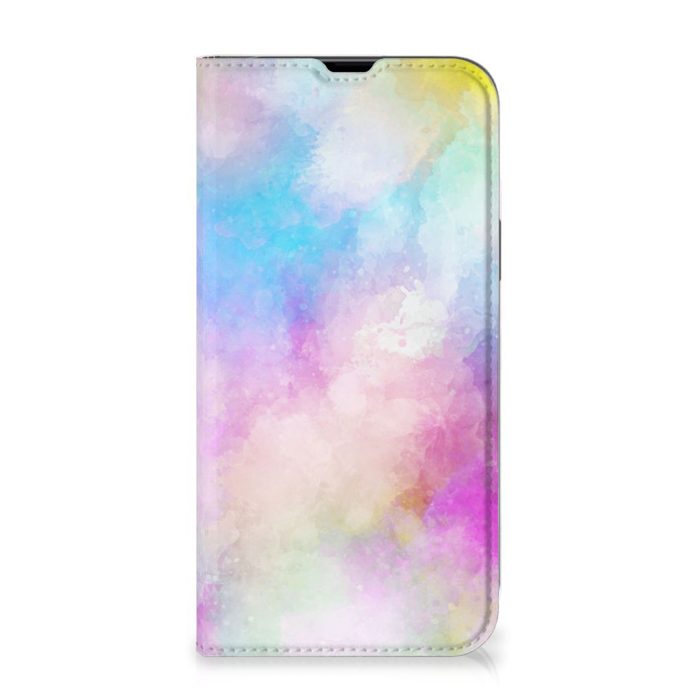 Bookcase iPhone 13 Pro Max Watercolor Light - B2C Telecom