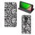 Motorola Moto G7 Play Smart Cover Black Flowers - B2C Telecom
