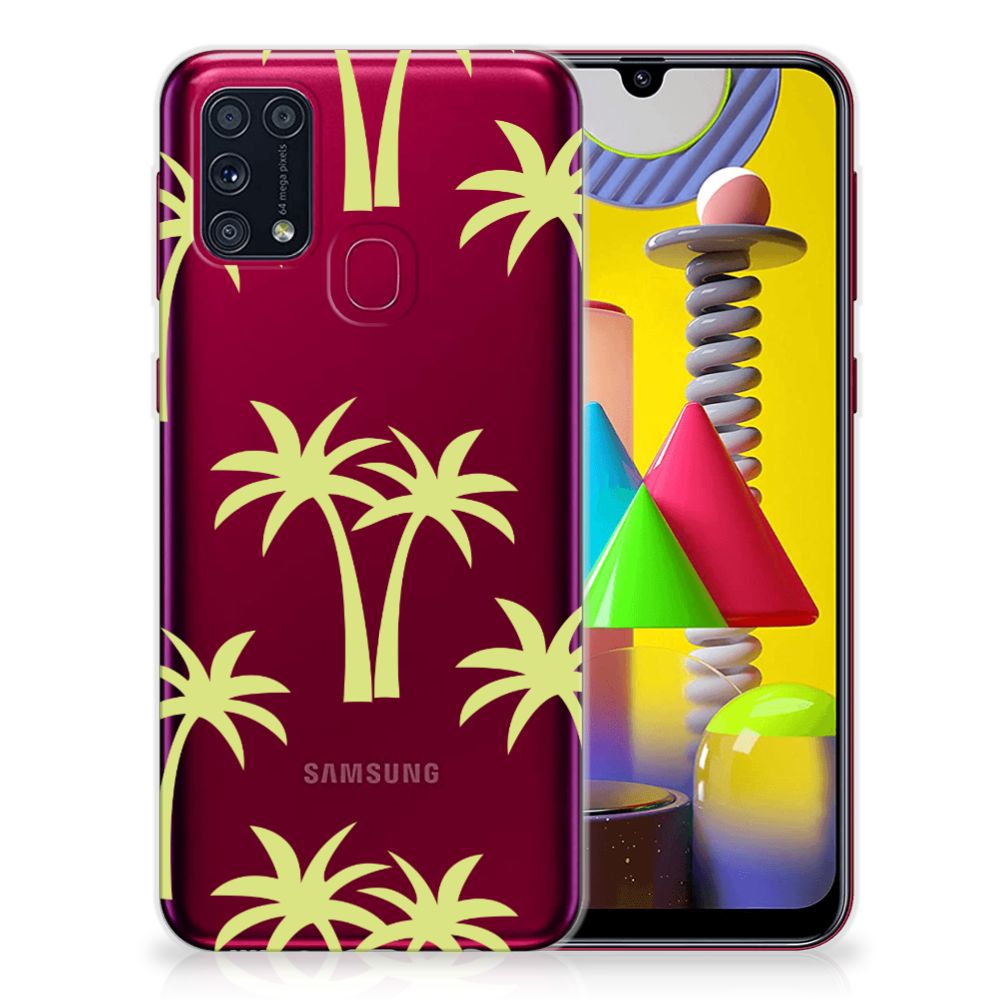 Samsung Galaxy M31 TPU Case Palmtrees B2C Telecom