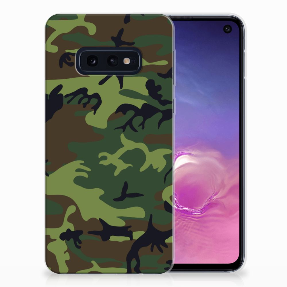 Samsung Galaxy S10e TPU bumper Army Dark