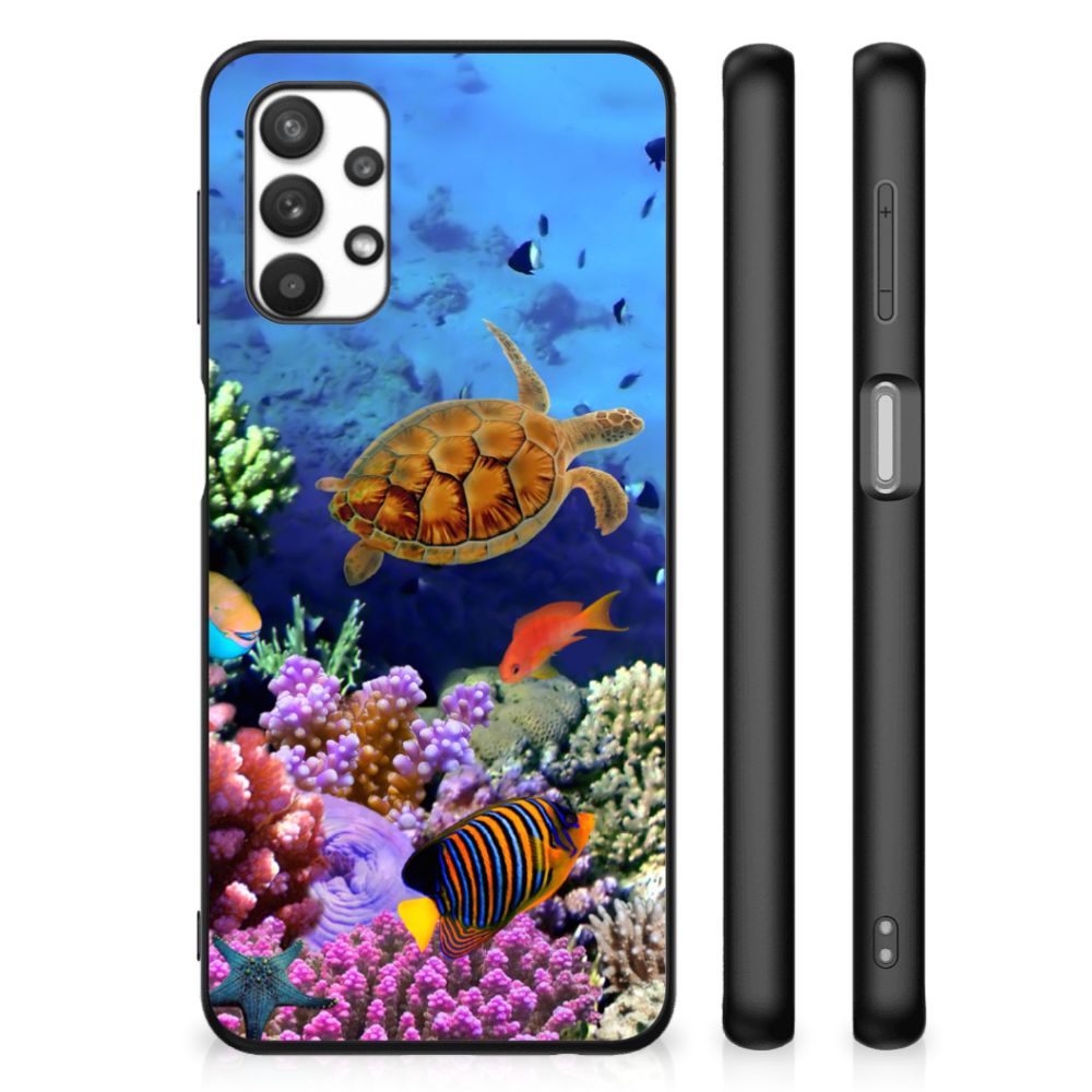 Samsung Galaxy A32 5G Dierenprint Telefoonhoesje Vissen B2C Telecom