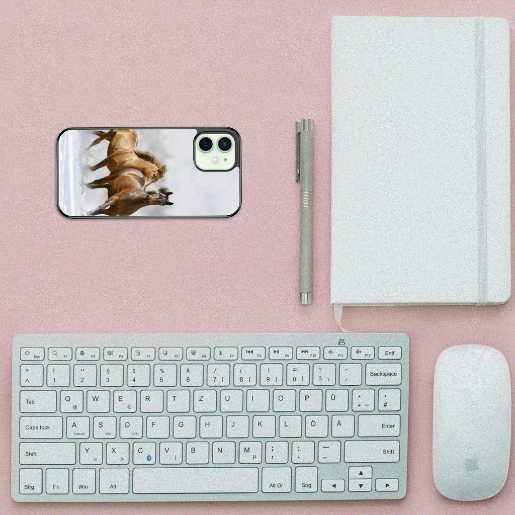 iPhone 12 Mini Back Cover Paarden B2C Telecom