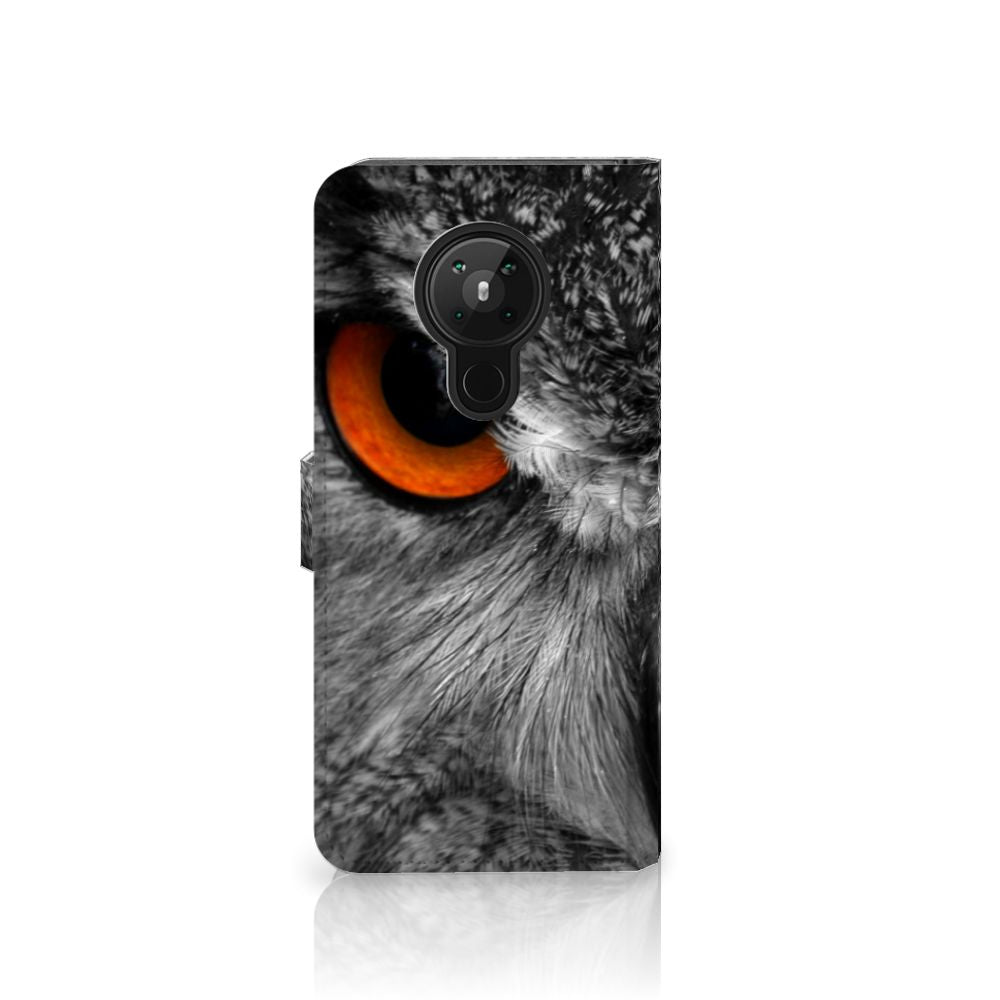 Nokia 5.3 Telefoonhoesje met Pasjes Uil
