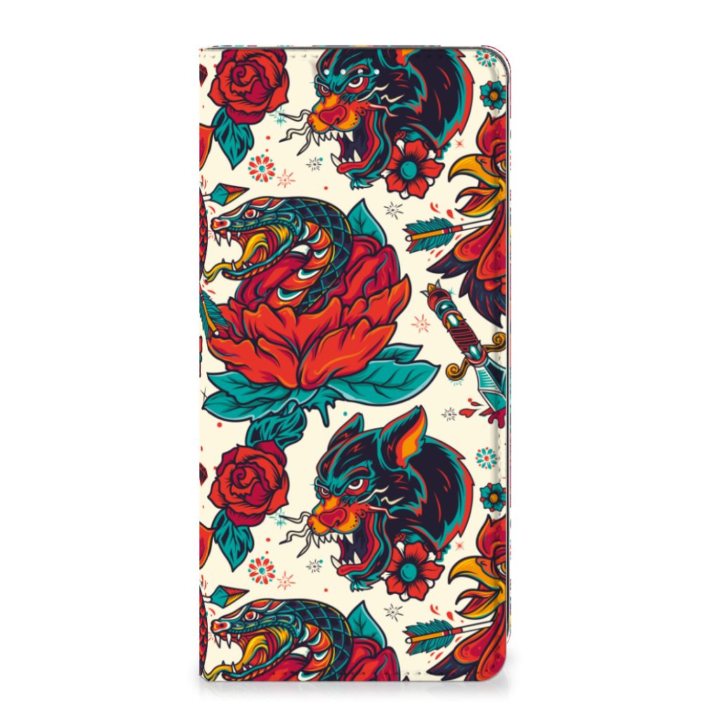Stand Case voor Samsung Galaxy A71 Old Skool - B2C Telecom