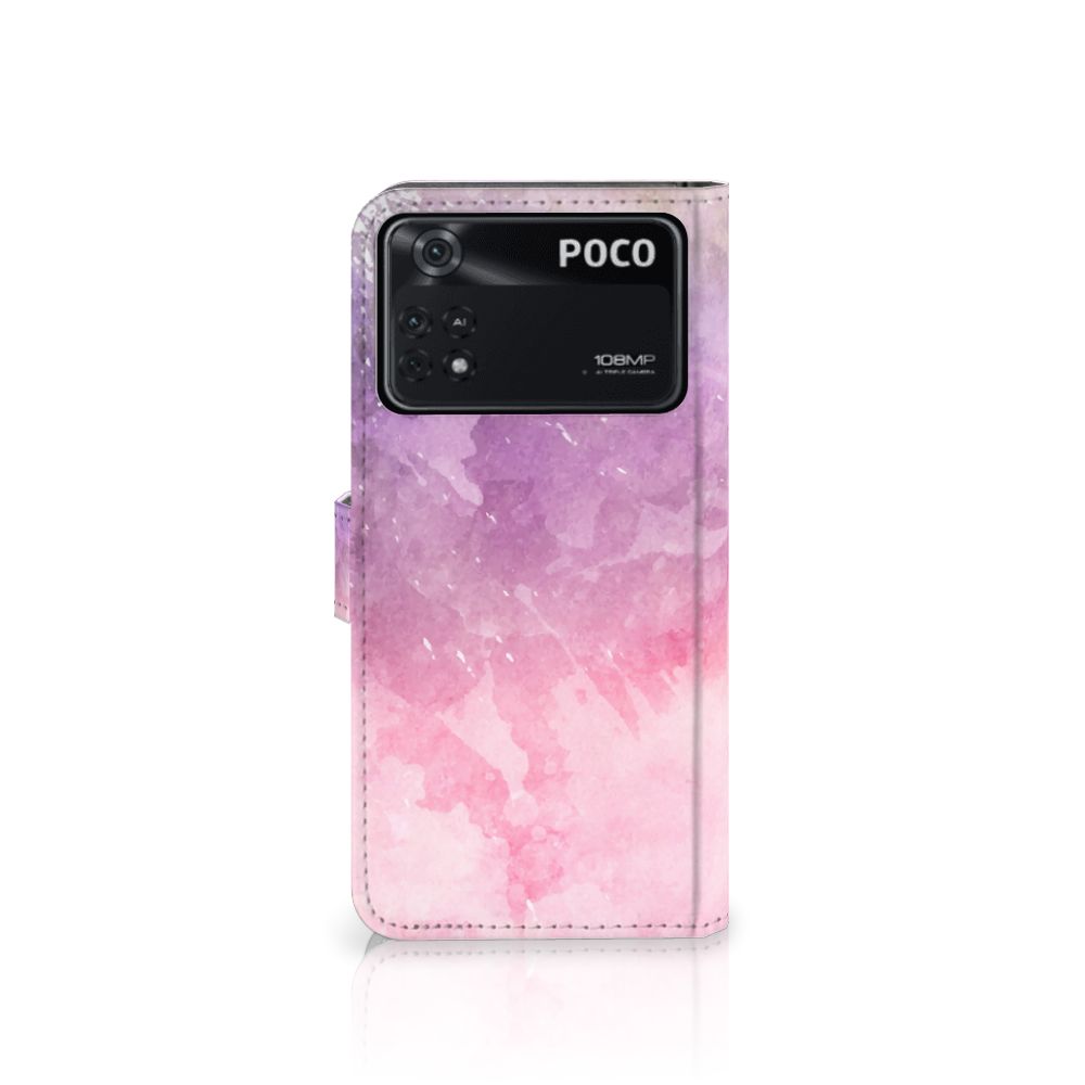 Hoesje Xiaomi Poco X4 Pro 5G Pink Purple Paint