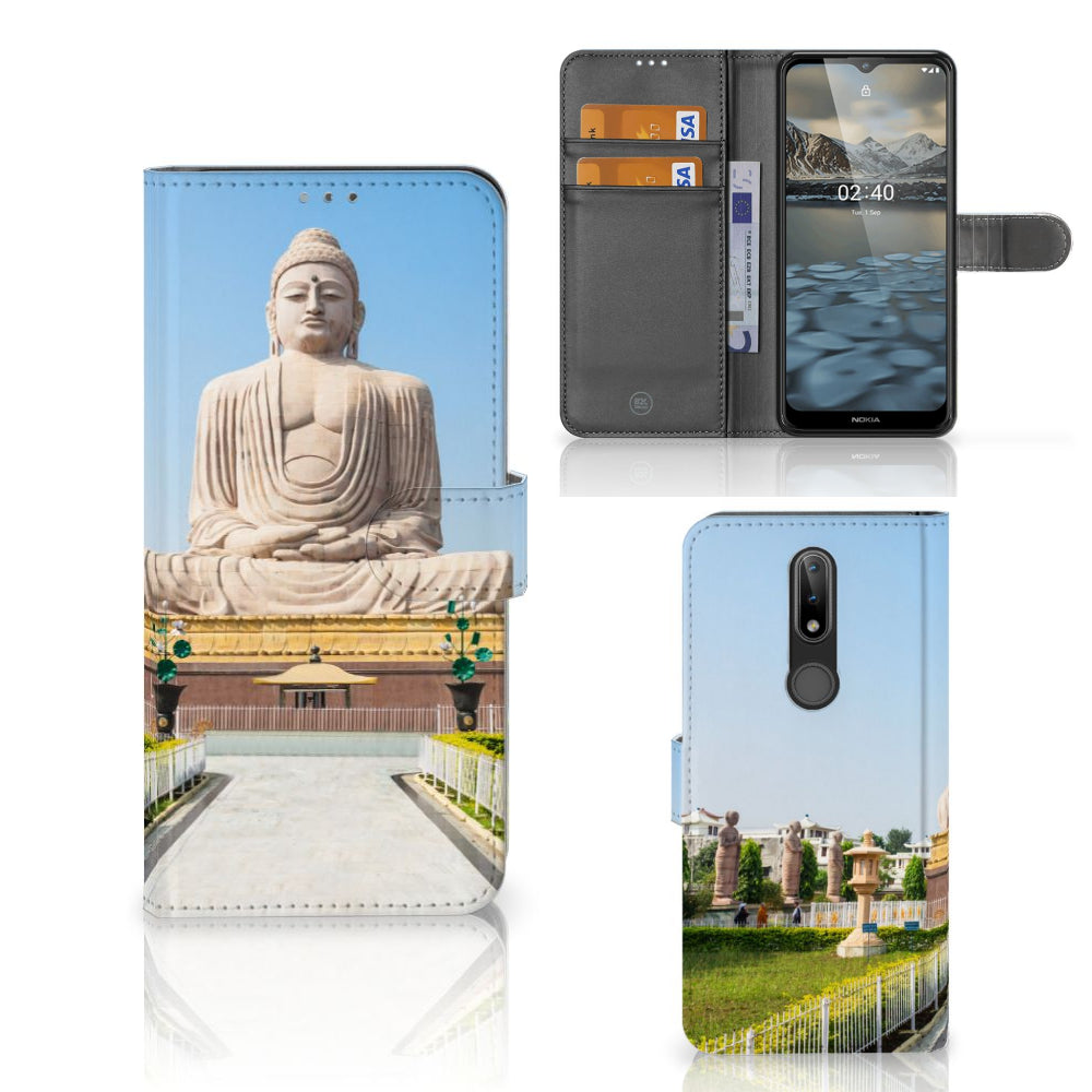 Nokia 2.4 Flip Cover Boeddha