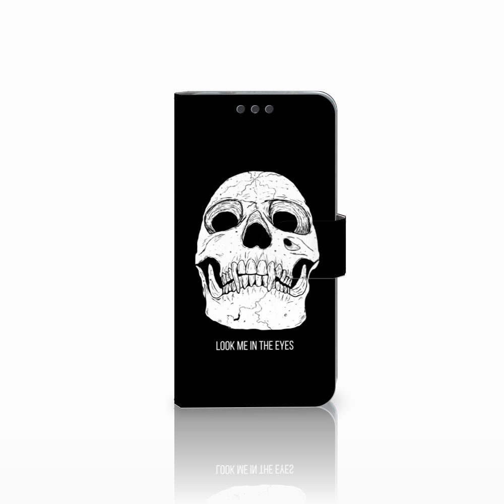 Telefoonhoesje met Naam Microsoft Lumia 650 Skull Eyes