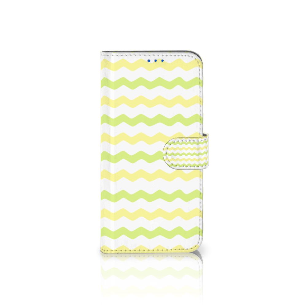 OPPO Reno6 5G Telefoon Hoesje Waves Yellow