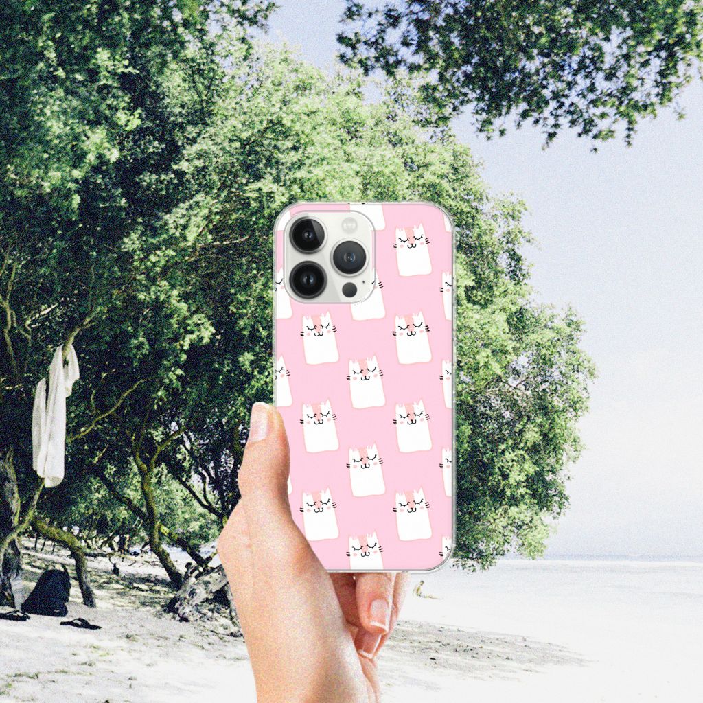 iPhone 13 Pro Max TPU Hoesje Sleeping Cats B2C Telecom