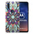Motorola One Vision TPU Case Purple Flower