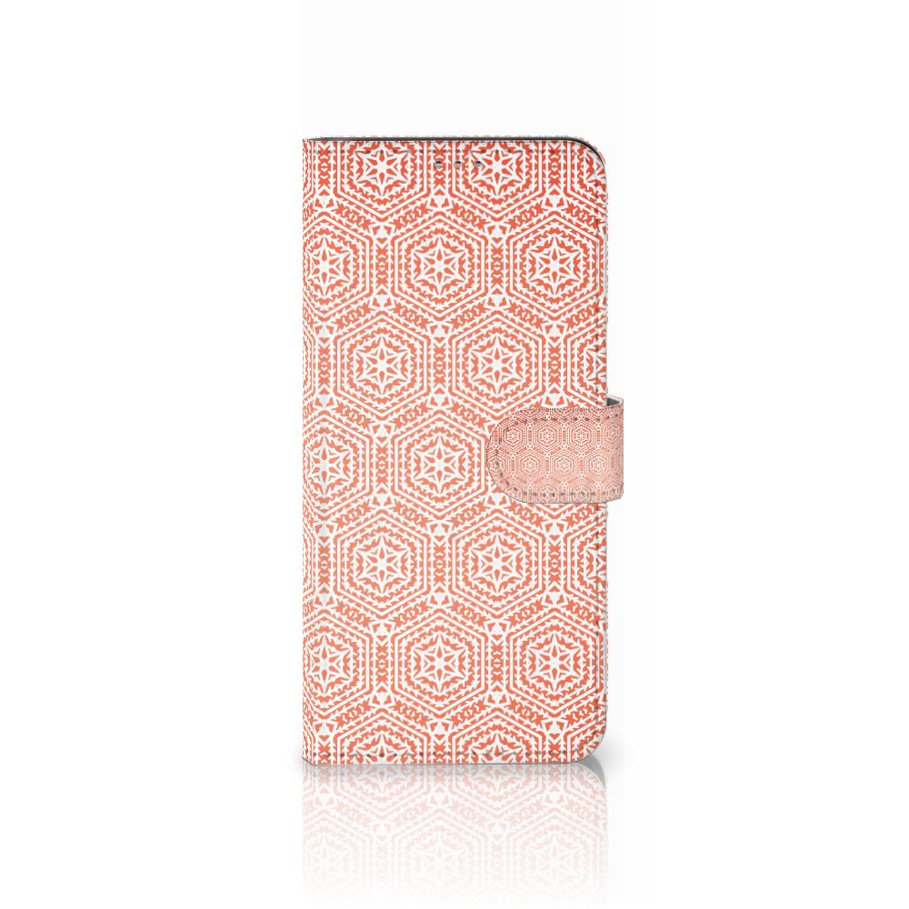 Motorola Moto G60 Telefoon Hoesje Pattern Orange