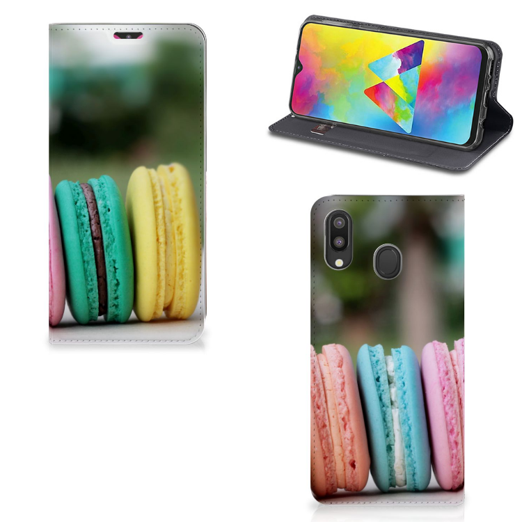 Samsung Galaxy M20 Flip Style Cover Macarons