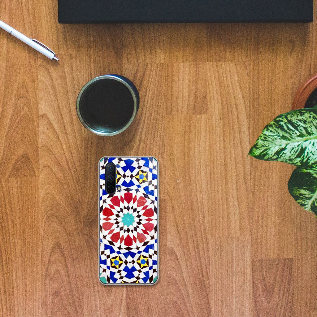 OnePlus Nord CE 5G TPU Siliconen Hoesje Mozaïek B2C Telecom