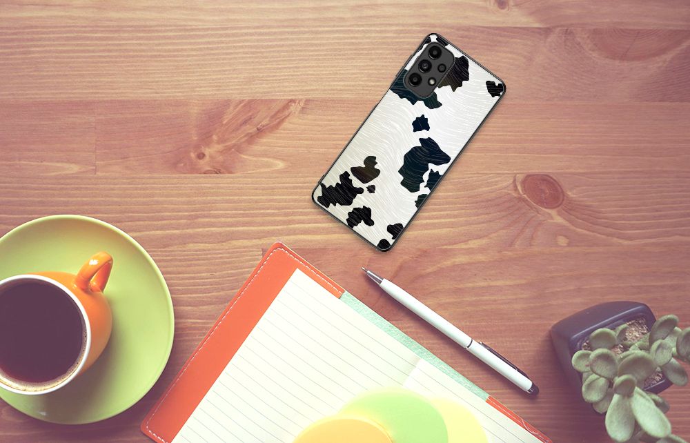 Samsung Galaxy A13 4G Dierenprint Telefoonhoesje Koeienvlekken B2C Telecom