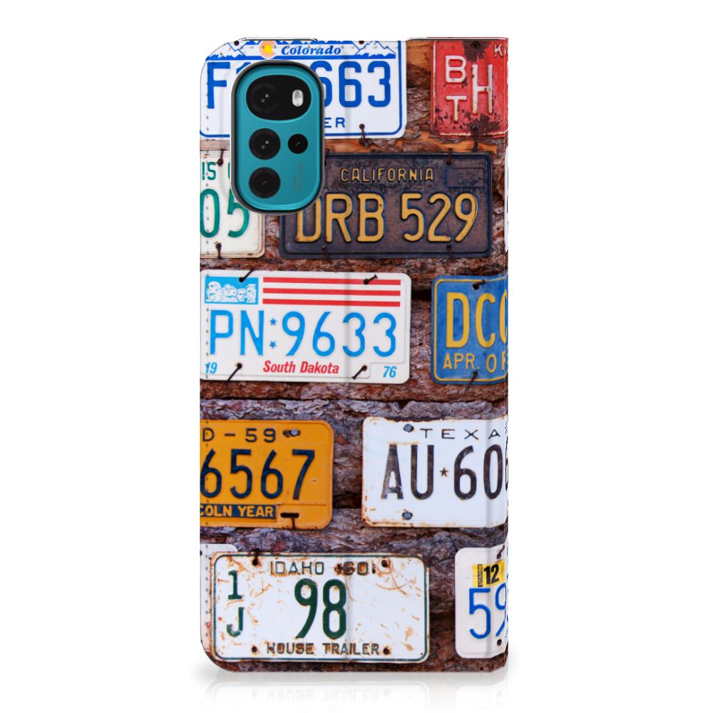 Motorola Moto G22 Stand Case Kentekenplaten - B2C Telecom
