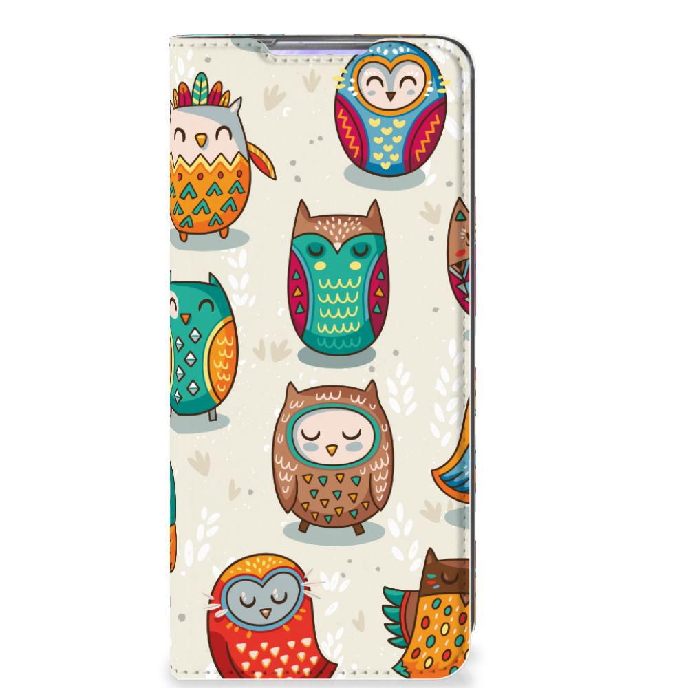 Samsung Galaxy S20 Ultra Hoesje maken Vrolijke Uilen - B2C Telecom