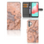 Samsung Galaxy A32 5G Bookcase Marmer Oranje