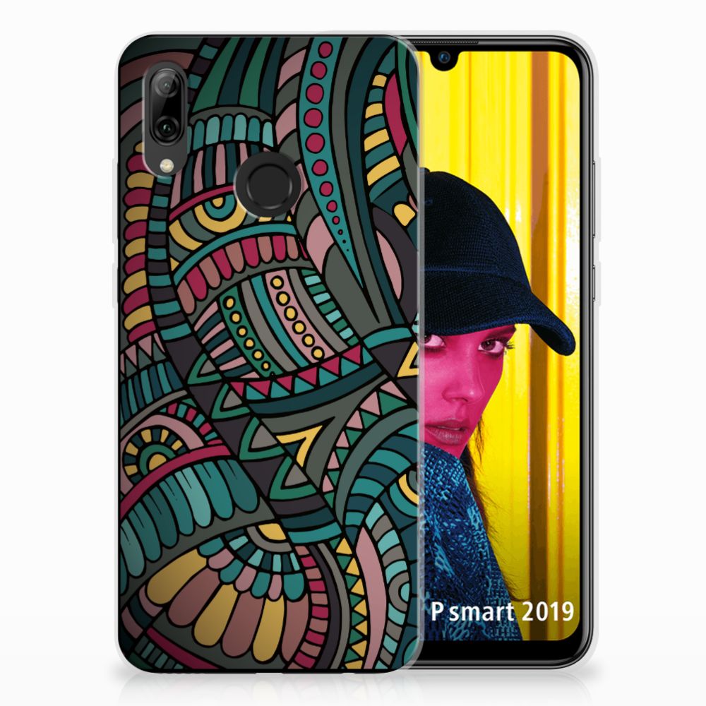 Huawei P Smart 2019 TPU bumper Aztec